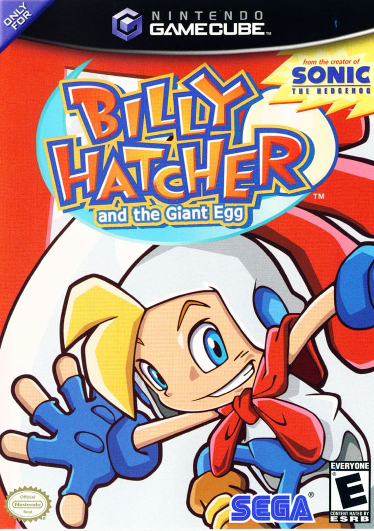 Billy Hatcher and the Giant Egg box art